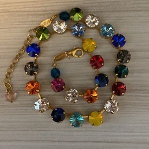Sabika multicolored choker
